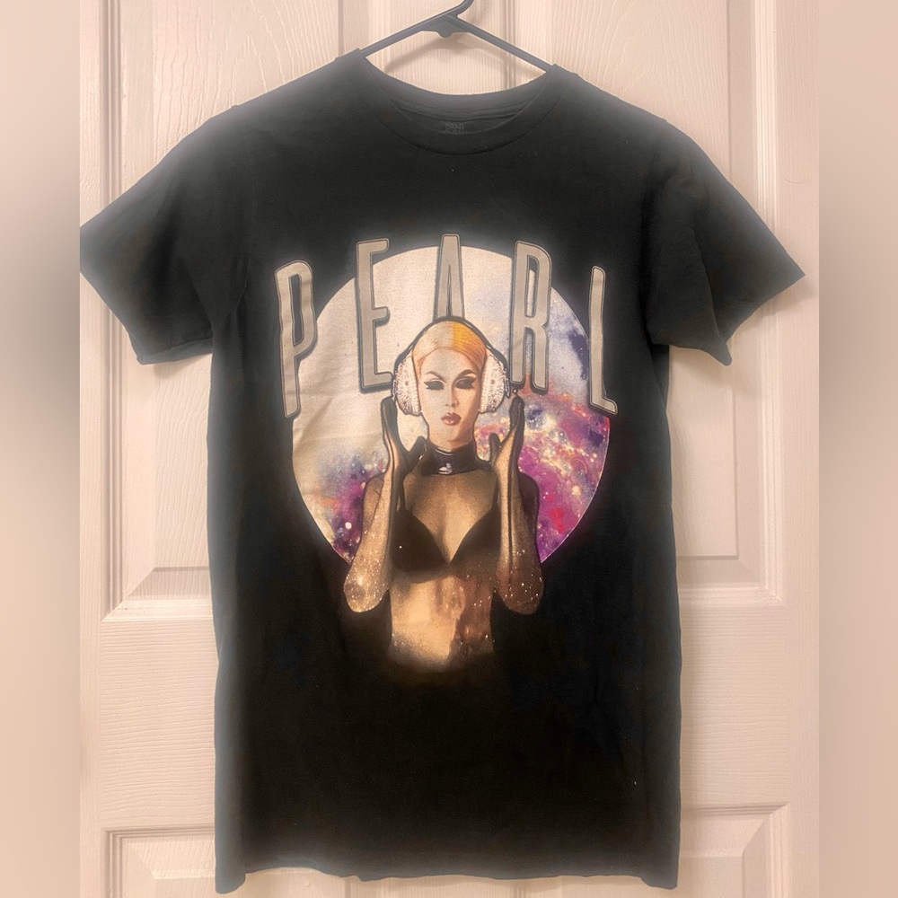 Pearl Drag Queen Merch Black T-shirt Size Small Pre-owned